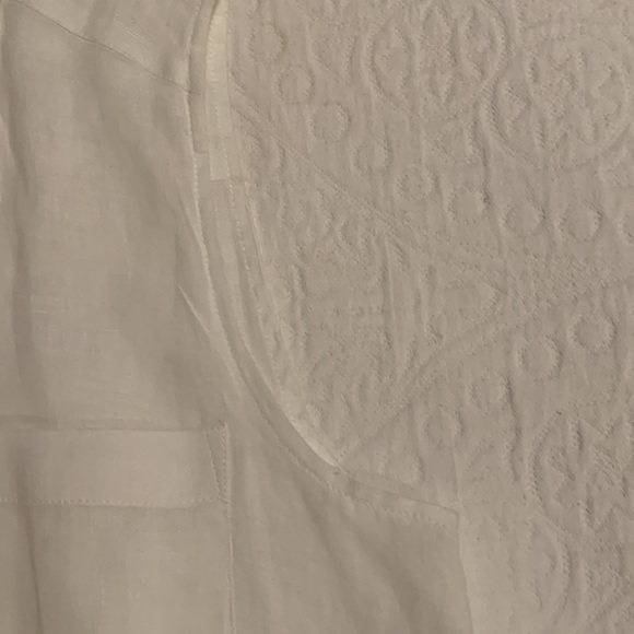 Chico’s 100% Linen Women’s Sleeveless Tunic - Picture 3 of 15